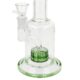 Skleněný bong s perkolací Super Heroes Green, 21cm  (345055)