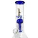 Skleněný bong s perkolací Conic Blue Ice, 25cm  (345061)