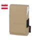 Pouzdro na cigarety Flapcase, Gold - Koen pouzdro na cigarety s gumou na zapalova run vyroben v Rakousku. Praktick pouzdro Flapcase na celou krabiku cigaret klasick velikosti King Size (80 mm) je vyroben z kvalitn ke. Povrch ve zlatm odstnu m jemnou texturu. Vypadnut krabiky je zajitno zapnnm pouzdra na magnet. Po celm obvodu pouzdra je guma, za kterou meme vloit zapalova. Pouzdro je dodvan v drkov plastovm sku.

Vnitn prostor pouzdra pro krabiku ( x H x V): 55 x 22 x 91 mm
Celkov rozmry ( x H x V): 60 x 32 x 96 mm
Distributor: Fortis-DB, spol. s r.o.
