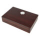 Humidor na doutníky 10D, 26x17x6cm - Cestovn humidor s kapacitou cca 10 doutnk (v zvislosti na velikosti). Humidor ve tmav hndo erven barv s mn vraznou kresbou m povrch v matnm proveden. Humidor je mon pout i jako stolni humidor na mal mnostv doutnk. Soust humidoru je vymniteln analogov vlhkomr a zvlhovaem s houbou, kter je v humidoru uchycen pomoc magnetu, podloky a oboustrann lepic psky. Vnitek humidoru je vyloen cedrovm devem, kter prospv skladovn doutnk. Pokrbn povrchu, na kterm je humidor poloen, zabrauje jemn sametov ltka, kterou je spodn vnj st humidoru vybavena.

Celkov rozmry humidoru ( x H x V): 260 x 170 x 60 mm
Prostor pro doutnky ( x H x V): 226 x 141 x 37 mm
Prmr otvoru pro vloen vlhkomru: 33 mm
Rozmry zvlhovae ( x H x V): 100 x 35 x 9 mm
Distributor: Fortis-DB, spol. s r.o.

Humidory jsou dodvny nezavlhen, proto Vm nabzme bezplatnou volitelnou slubu Zavlhen humidoru, kterou si vyberete v Souvisejcm zbo. Nov humidor je nutn ped prvnm uloenm doutnk zavlhit, upravit a ustlit jeho vlhkost na poadovanou hodnotu. Dobe zavlhen humidor uchov Vae doutnky ve skvl kondici.

a target=_blank href=..\www\prilohy\Nvod_k_pouit_humidoru.pdfNvod k pouit humidoru - PDF/a
