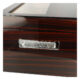 Humidor na doutníky ebenový lesklý 80D, 38x25x19cm  (563151)