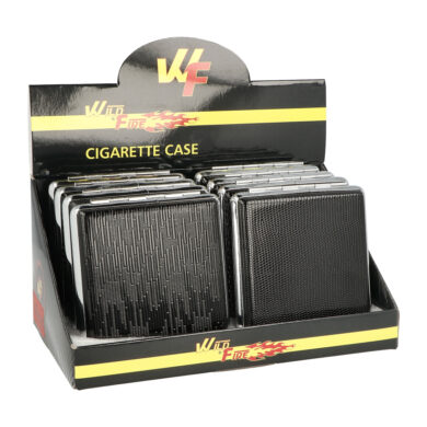 Cigaretové pouzdro PU Black, 20cig.  (06445)