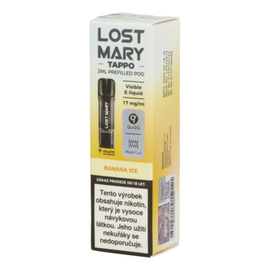 LOST MARY TAPPO POD náplň Banana Ice Q  (25202477122)