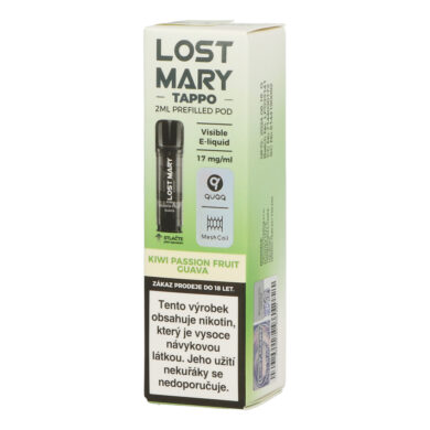 LOST MARY TAPPO POD náplň Kiwi Passion Fruit Guava Q  (75202477137)