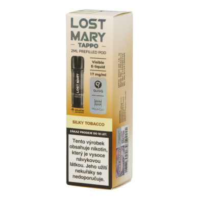 LOST MARY TAPPO POD náplň Silky Tobacco Q  (65202477143)